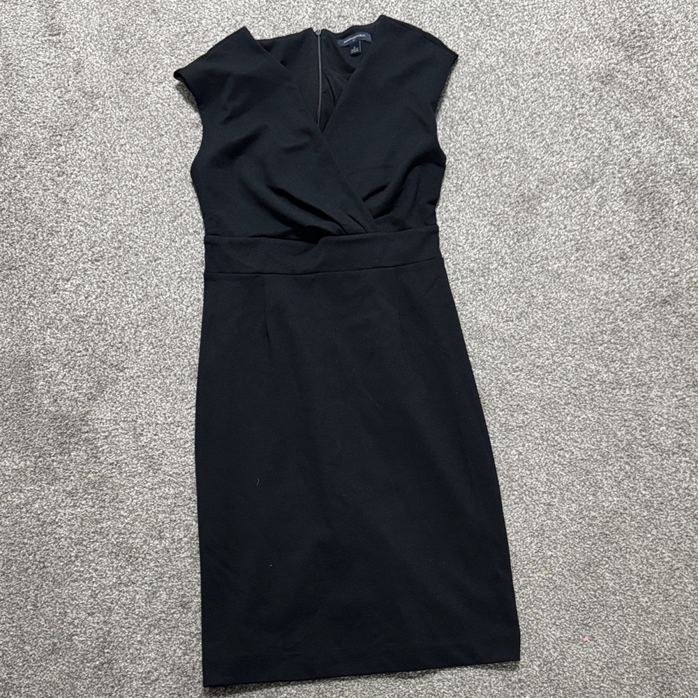 Banana Republic Black Midi Dress